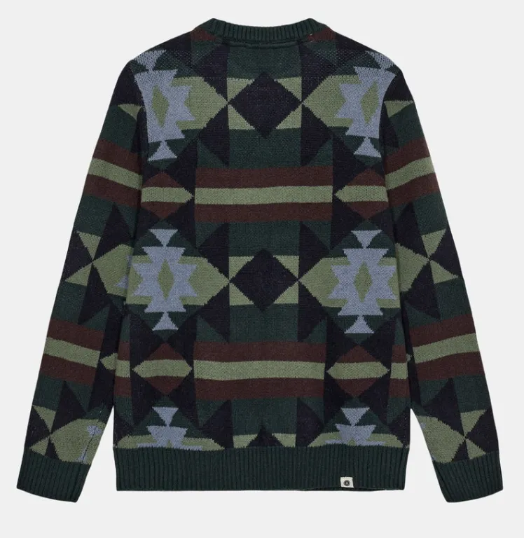 Anerkjendt aksune inka wool knit forest night