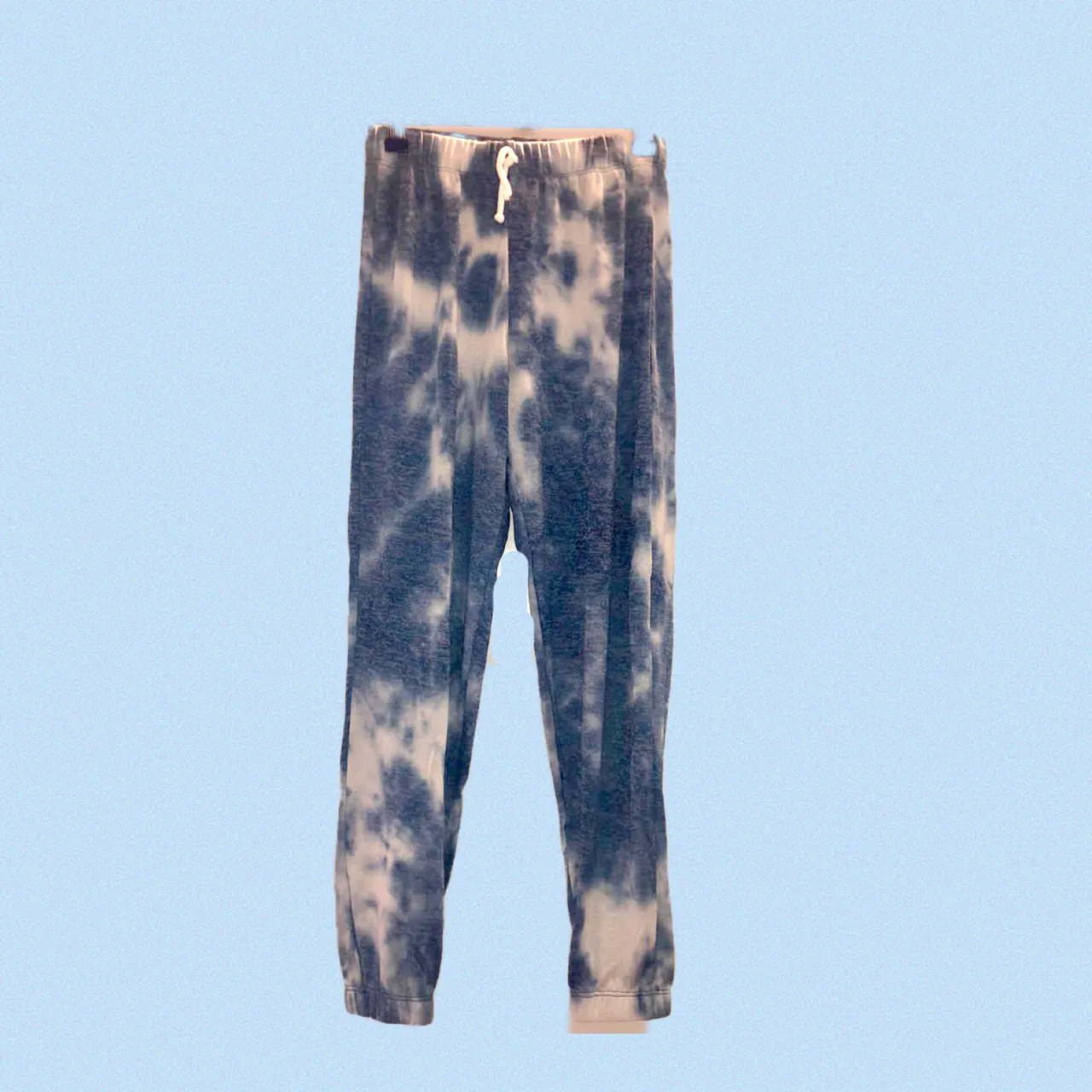 Blue Tie Dye Sweat Pants - 2