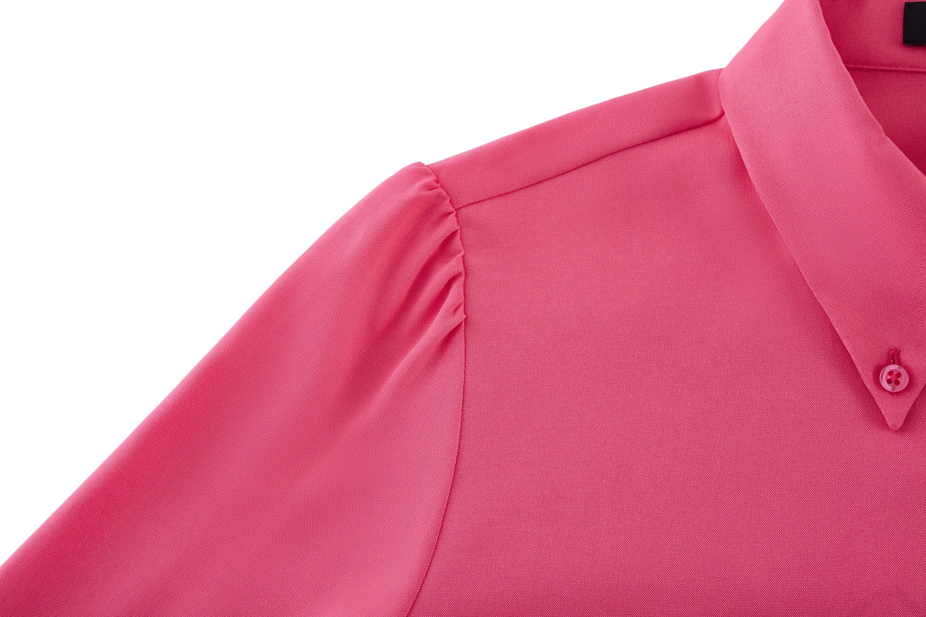 Colin COOLMAX Yarn-dyed Plainweave Shirt with Detachable Collar Chain