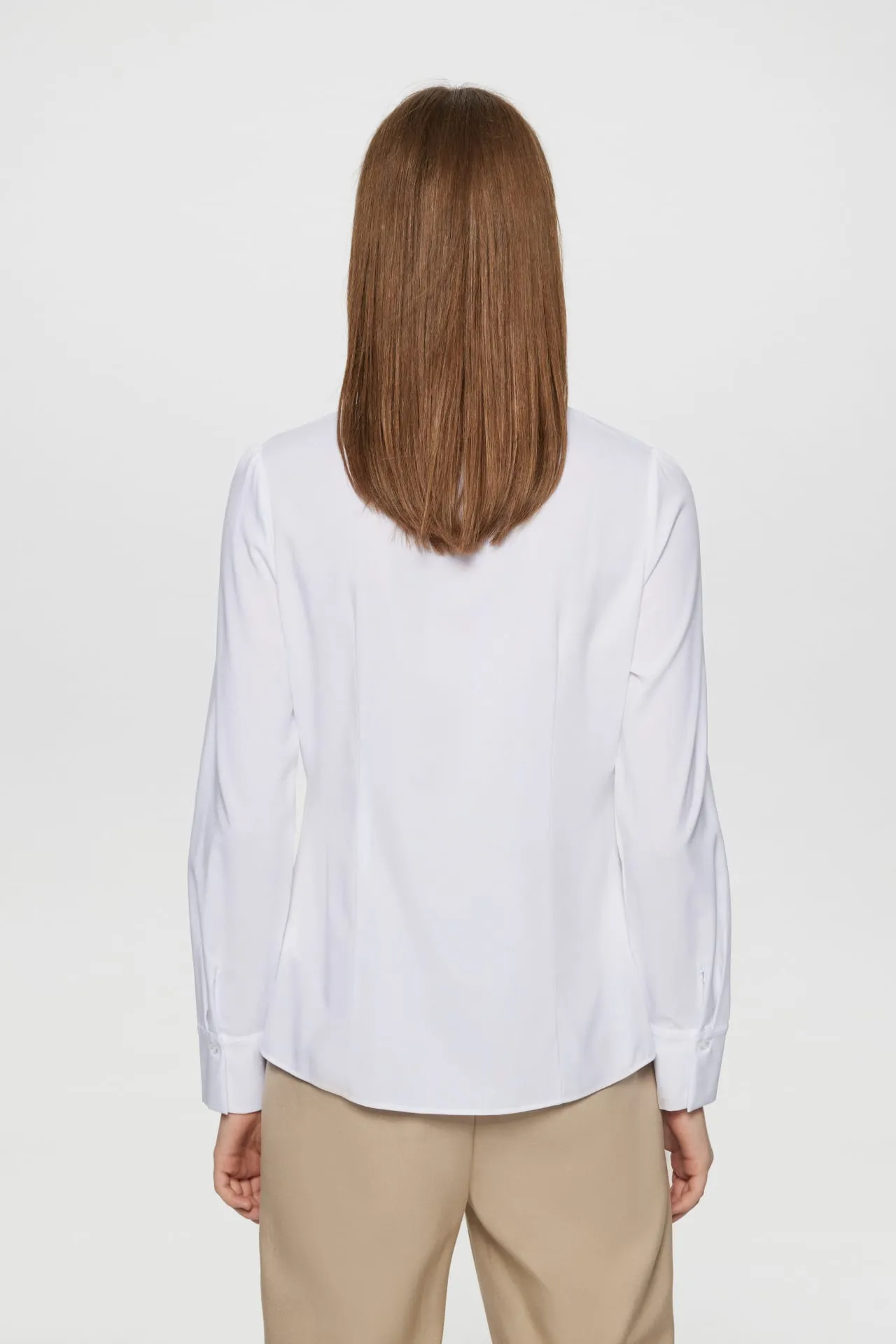 Colin COOLMAX Yarn-dyed Plainweave Shirt with Detachable Collar Chain