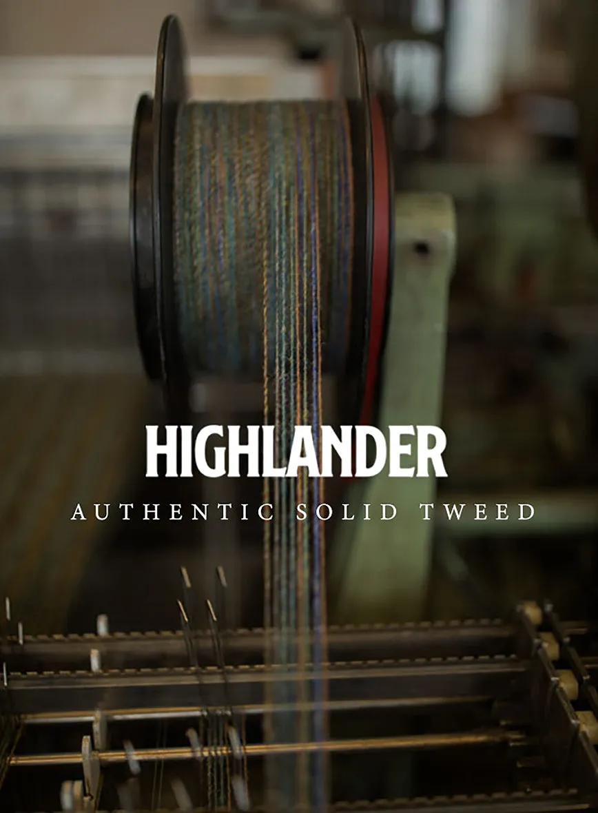 Highlander Black Tartan Tweed Jacket