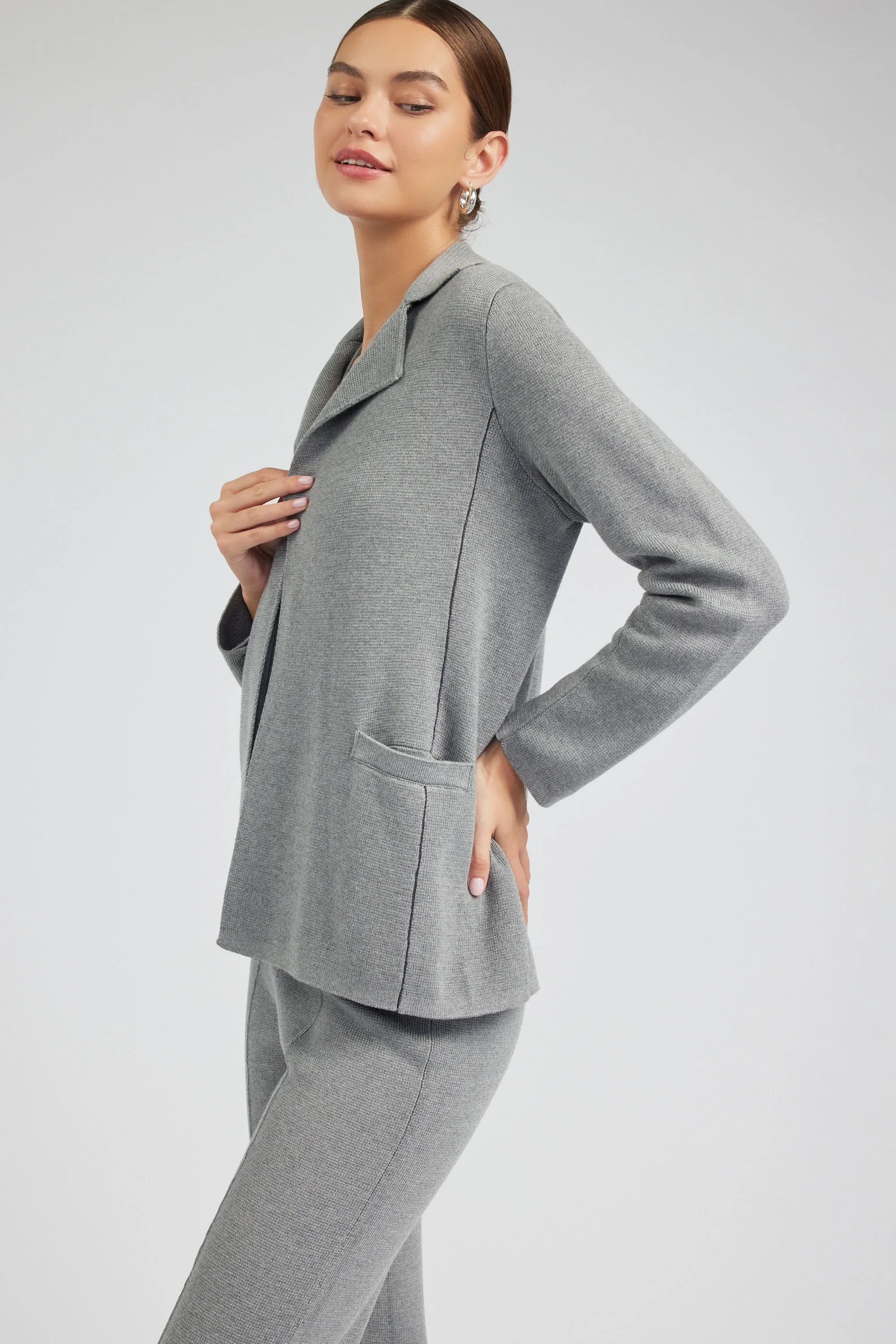 Knitted Blazer