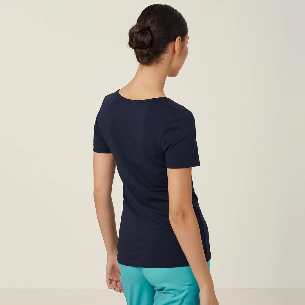 Ladies Antibacterial Jersey Vine Tee - CATUMJ