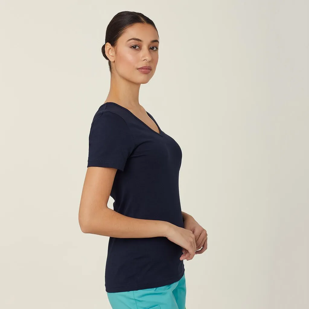 Ladies Antibacterial Jersey Vine Tee - CATUMJ