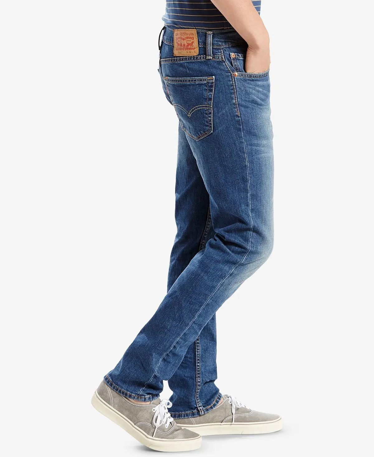 Levi's Men's Skinny Jeans 511, throttle