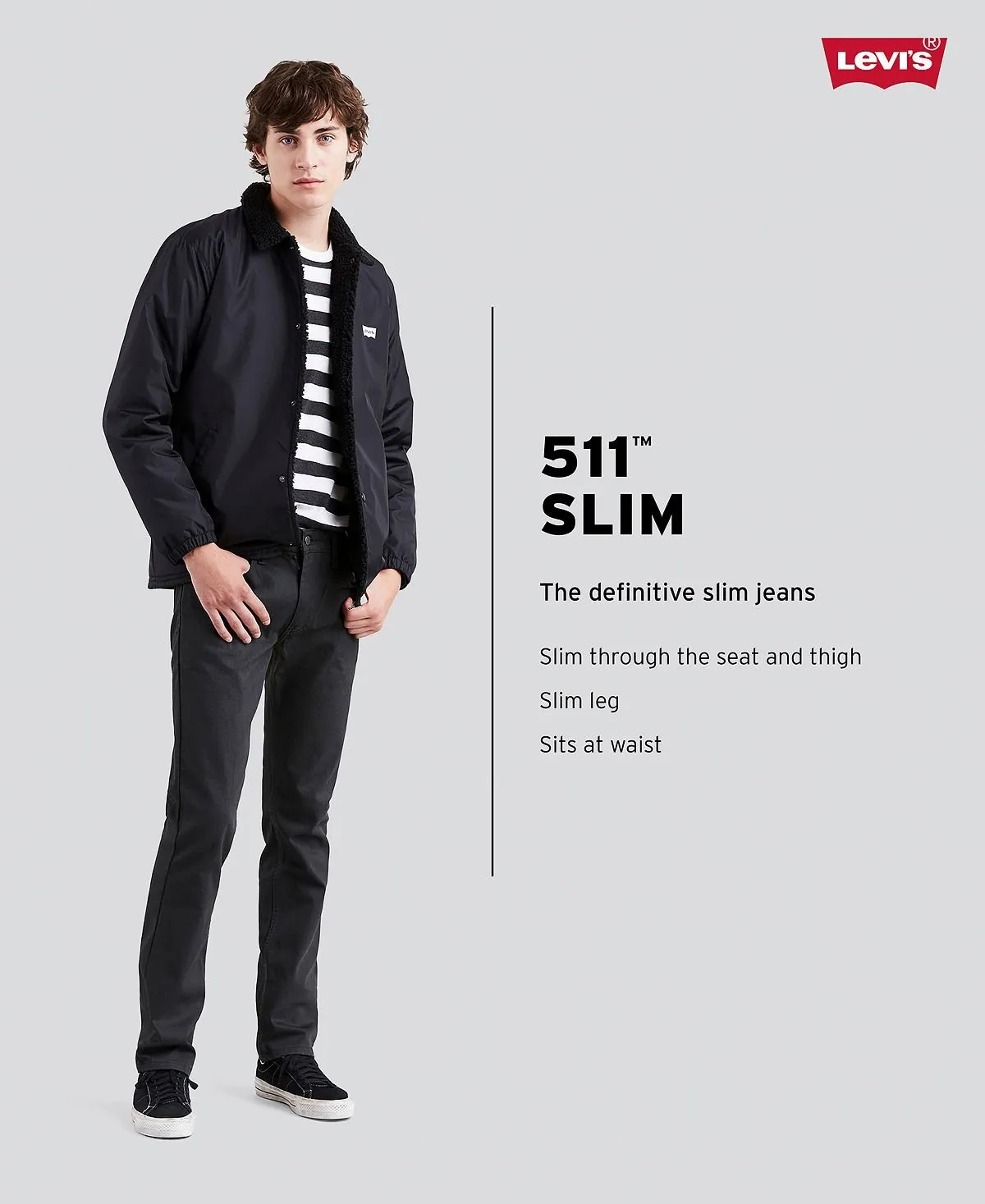 Levi's Men's Skinny Jeans 511, throttle