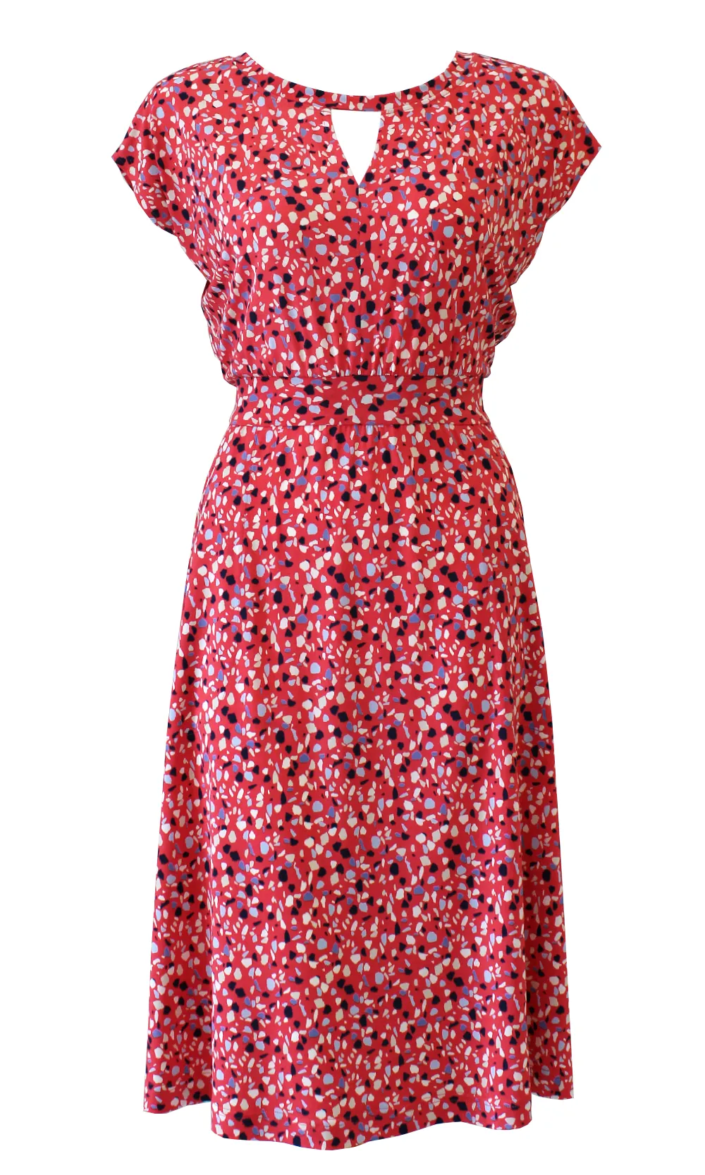 LORETTA Terrazzo Slouch Dress (3cols)