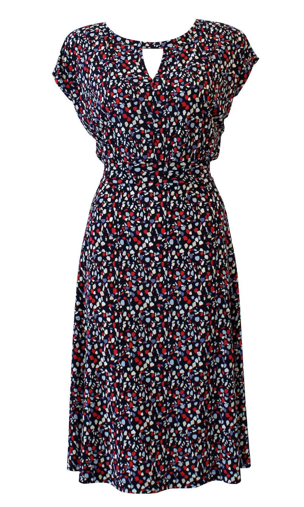 LORETTA Terrazzo Slouch Dress (3cols)