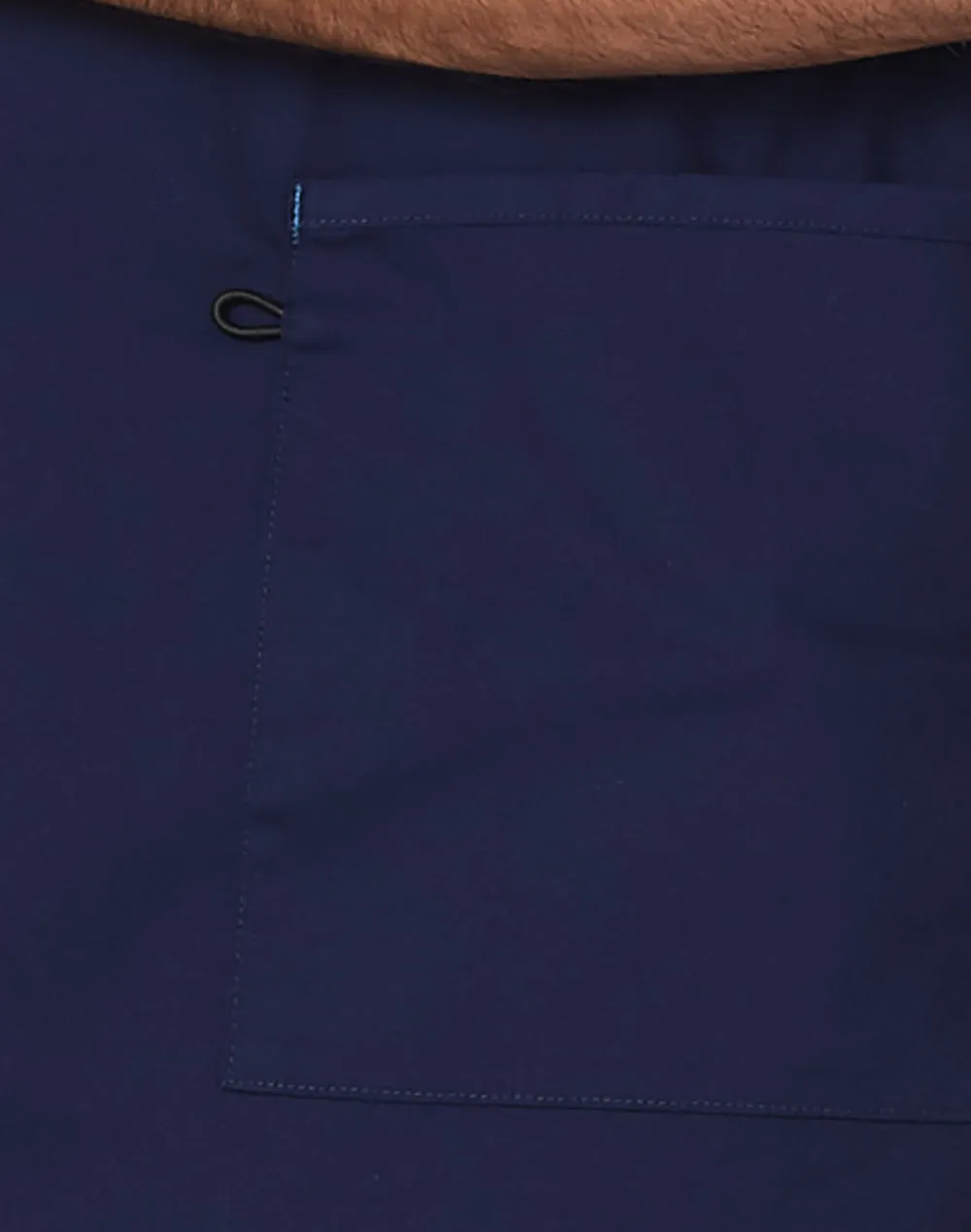 Mens V-Neck Contrast Trim Scrub Tops - M7650