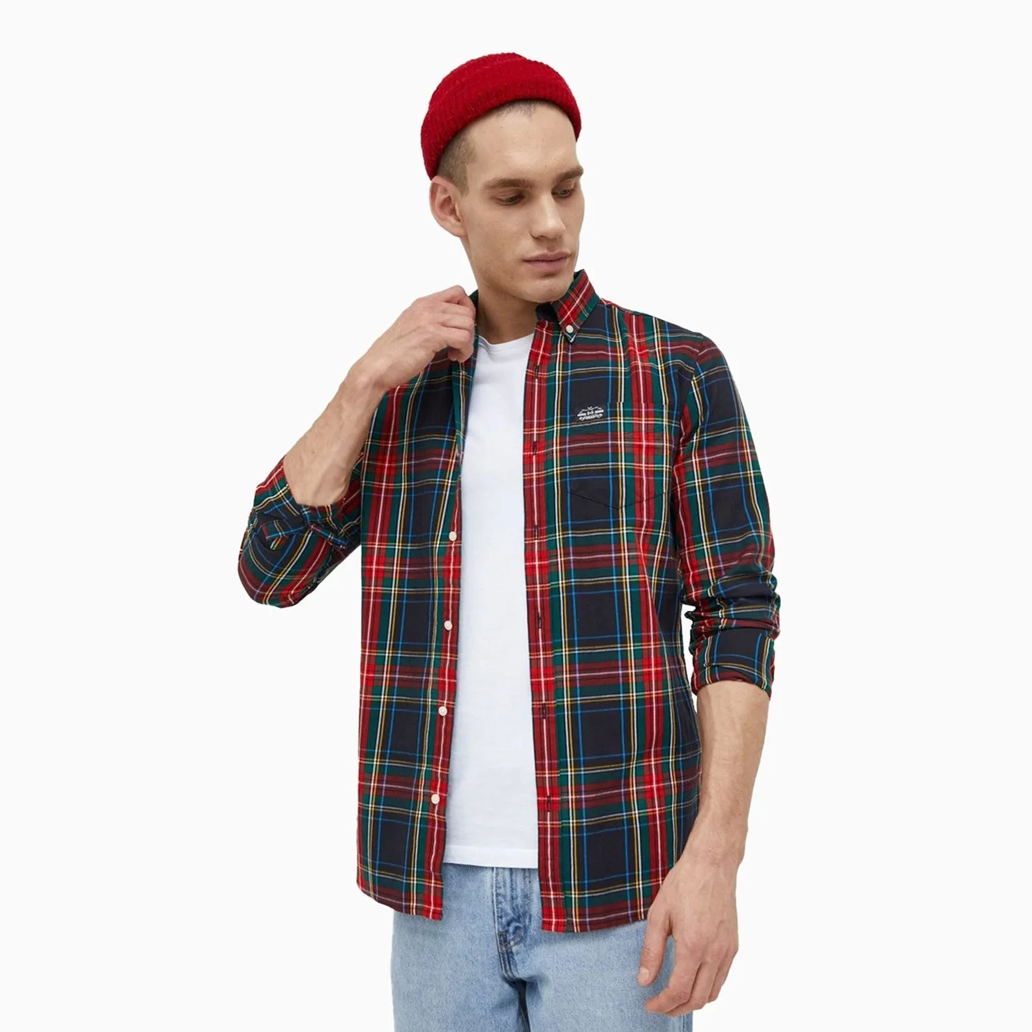 Men's Vintage Check Merchant Shirt
