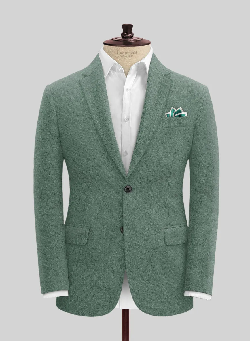 Naples Muted Green Tweed Jacket