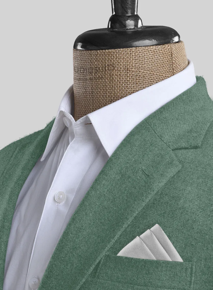 Naples Muted Green Tweed Jacket