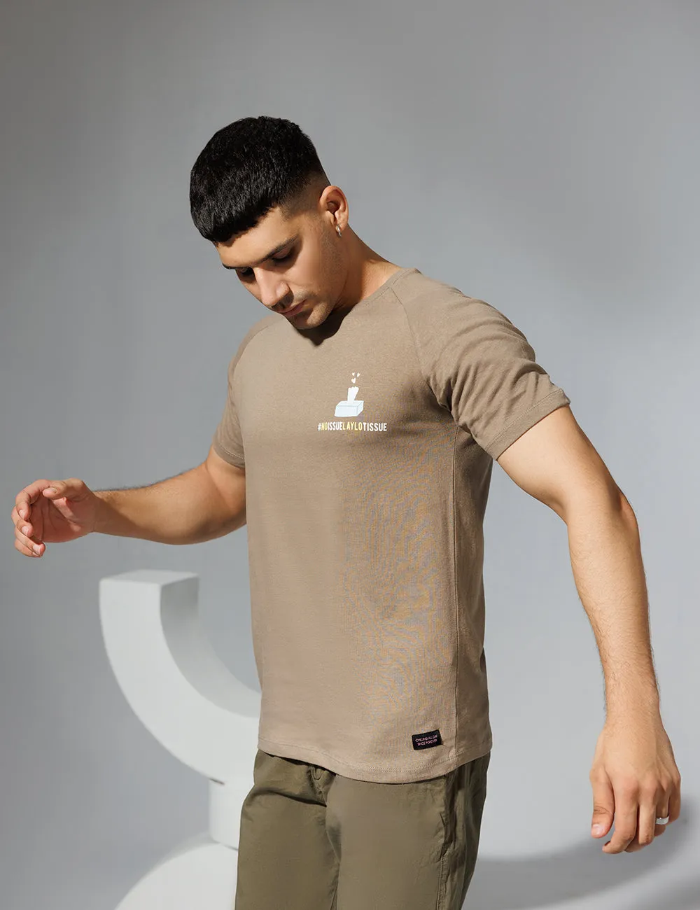 No Issue Lay Lo Tissue Graphic T-Shirt