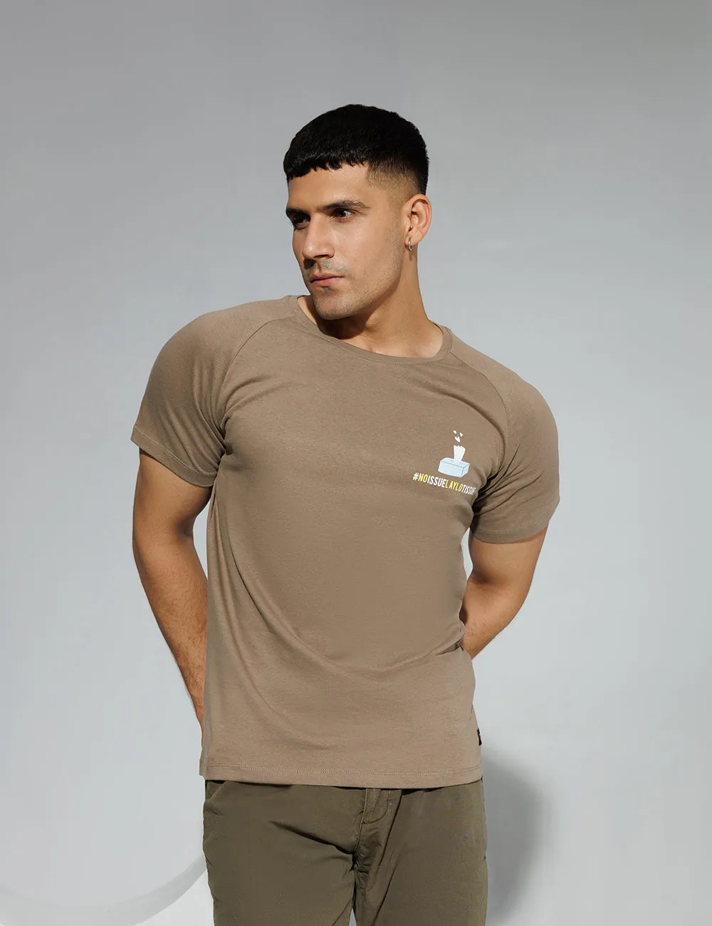 No Issue Lay Lo Tissue Graphic T-Shirt