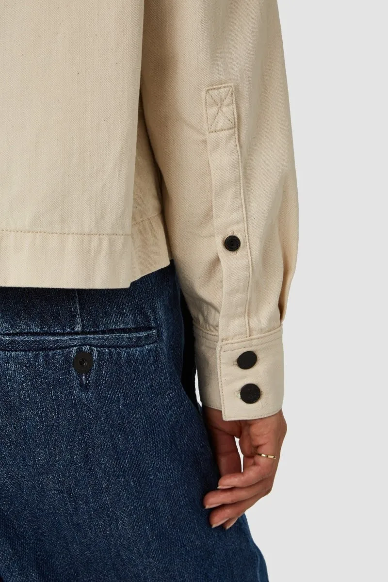 Ota Denim Jacket | Ecru